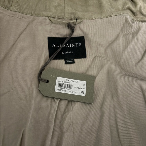 AllSaints Bexley Parka with hood - XS - Picture 2 of 4